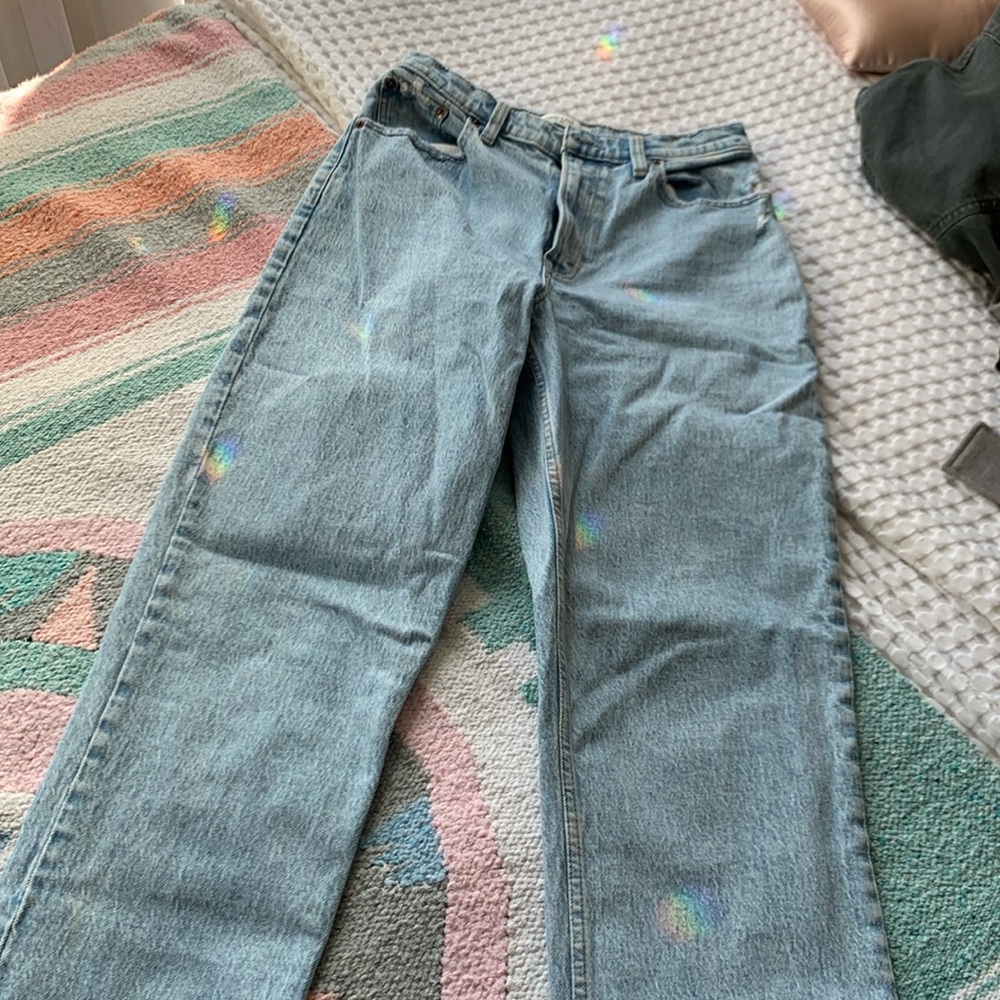 Abercrombie&Fitch 90s Straight Ultra High Rise 6 Long Curve Love